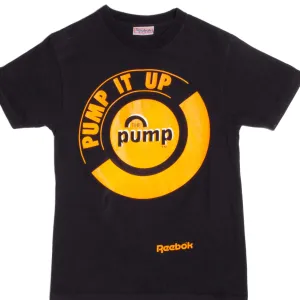 VINTAGE REEBOK THE PUMP TEE SHIRT 1990'S SIZE MEDIUM MADE IN USA