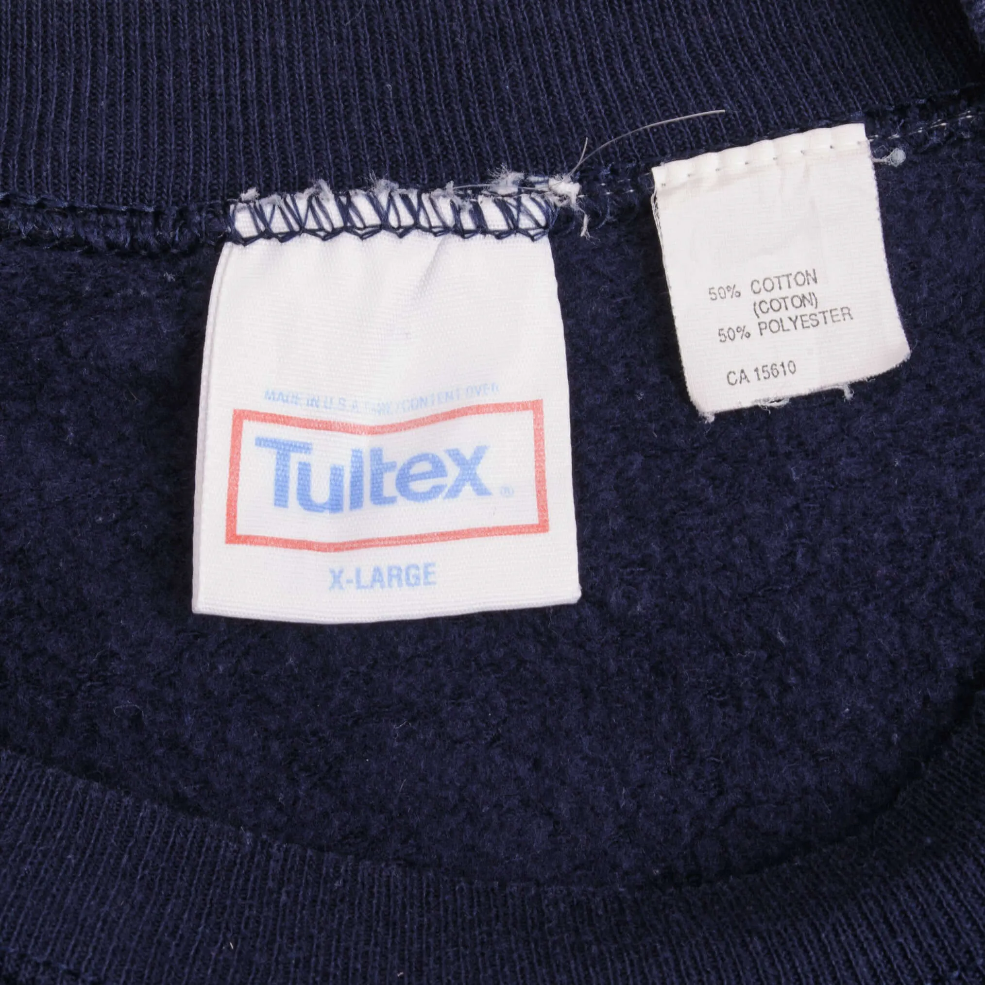 VINTAGE UNC TAR HEELS COLLEGE BASKETBALL SWEATSHIRT 1980S XL MADE IN USA
