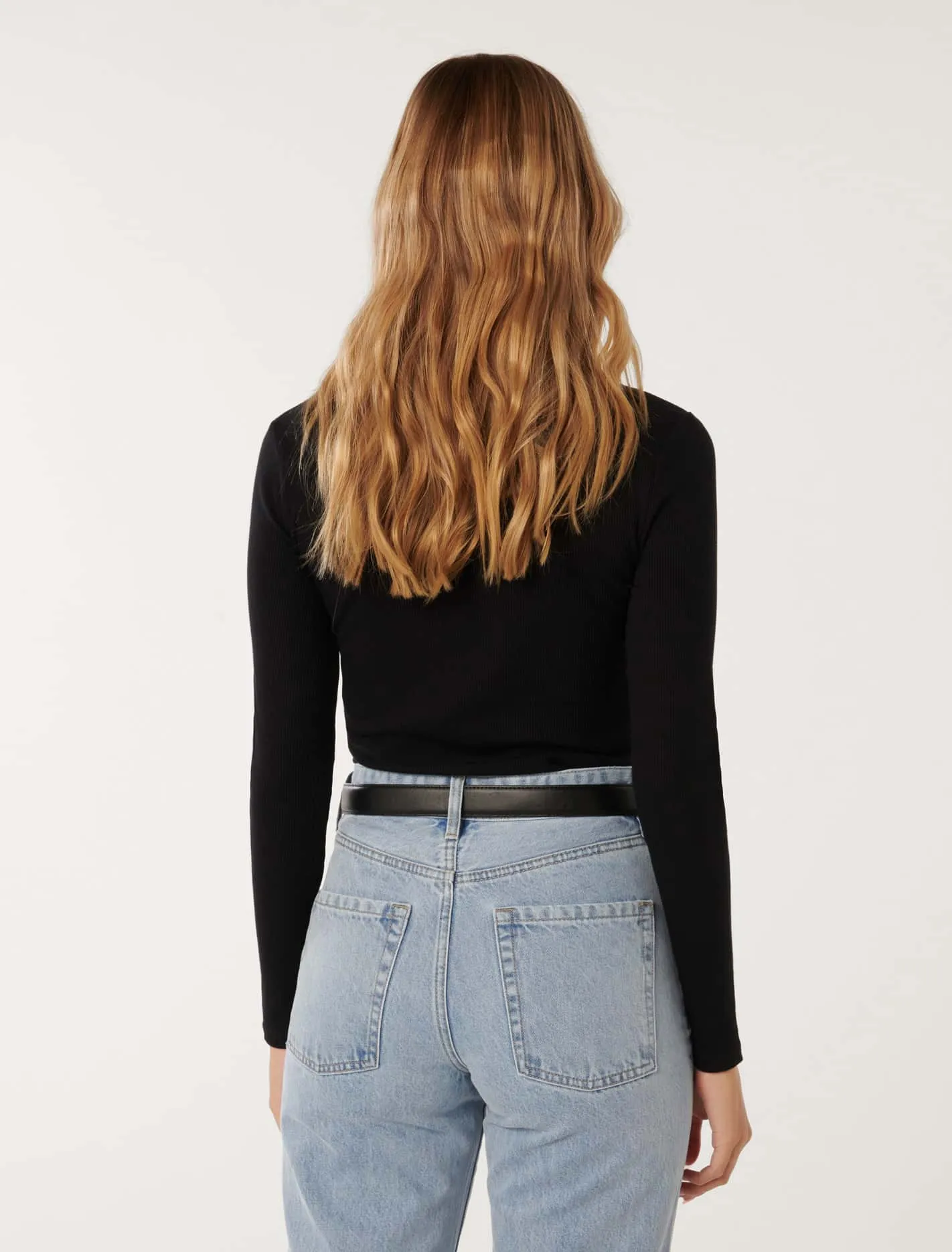 Winona Rib Long Sleeve Top
